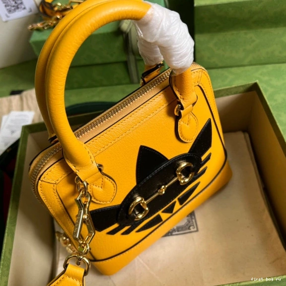 First bag ru Gucci bag x mini Horsebit 1955 adidas 0715
